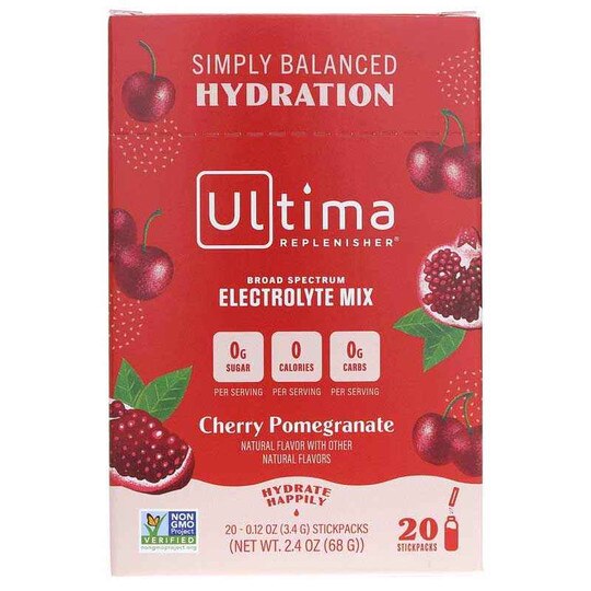Ultima Replenisher Electrolyte Drink Mix Packets, ULTR
